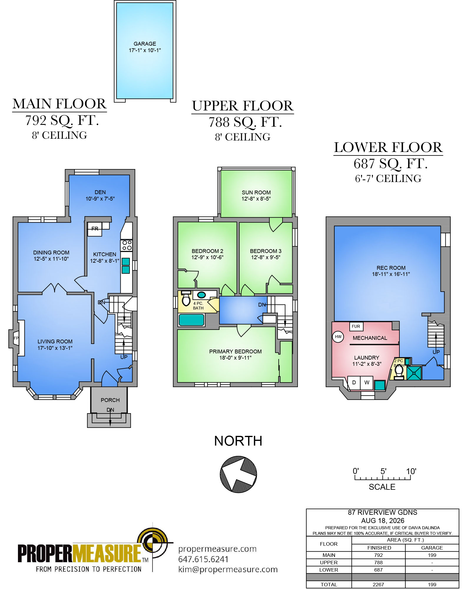 87 Riverview Gardens Floor Plan