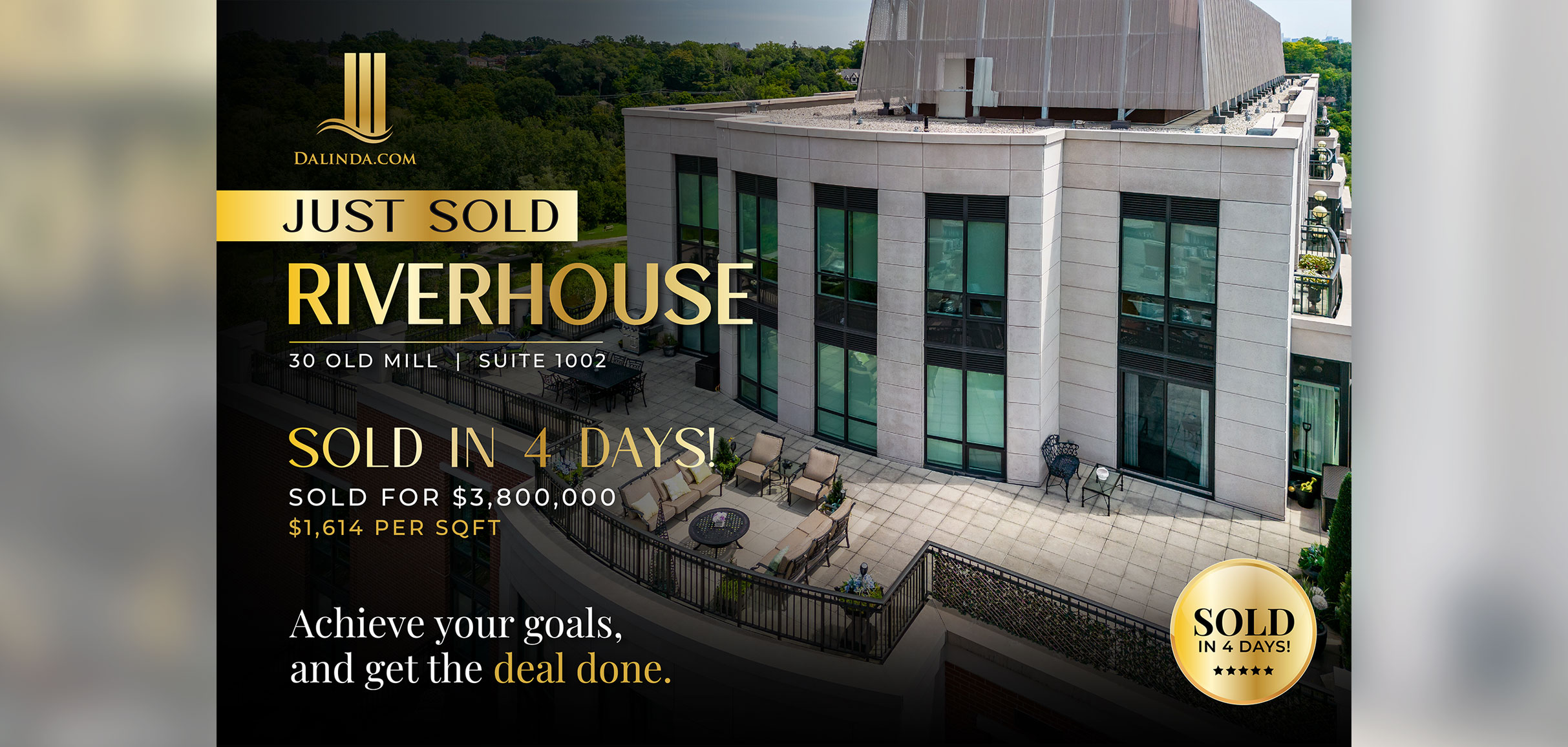 30 Old Mill Suite 1002 - Sold!