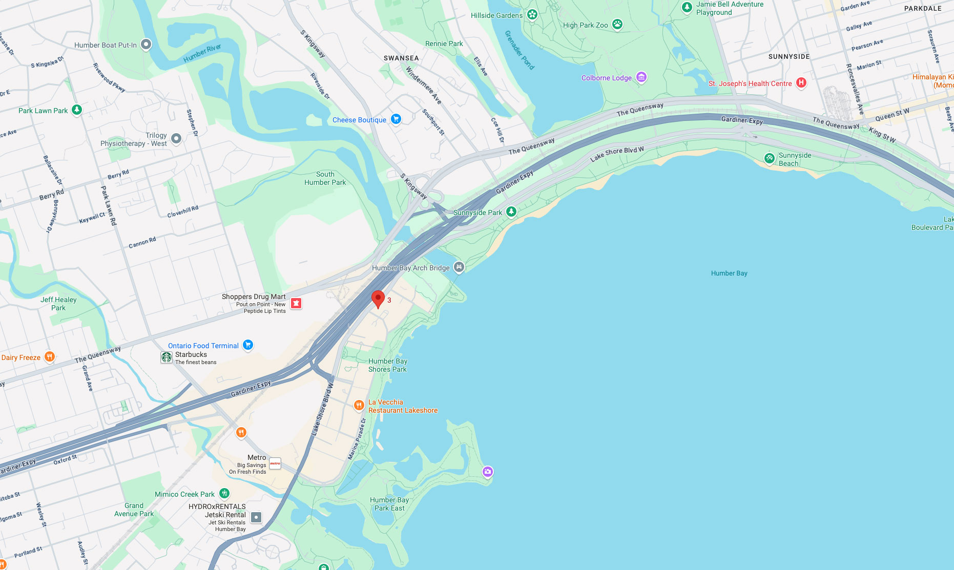 3 Marine Parade Drive - Suite 1802 Map