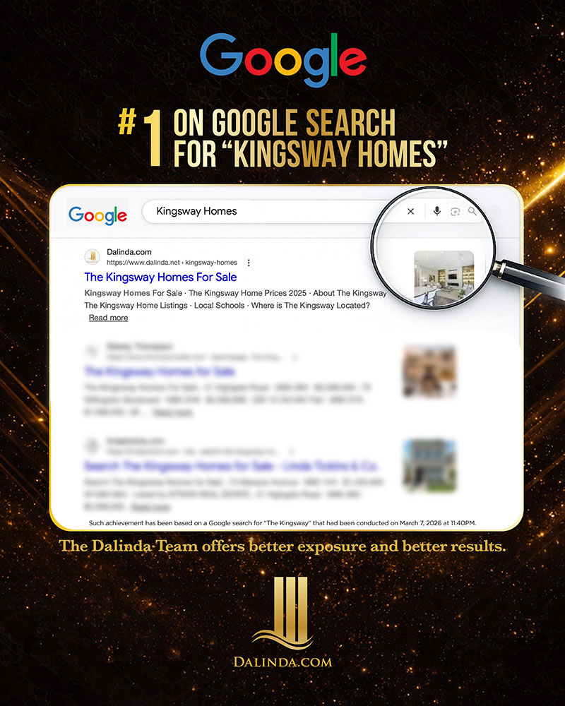 #1 Google Search Kingsway Homes